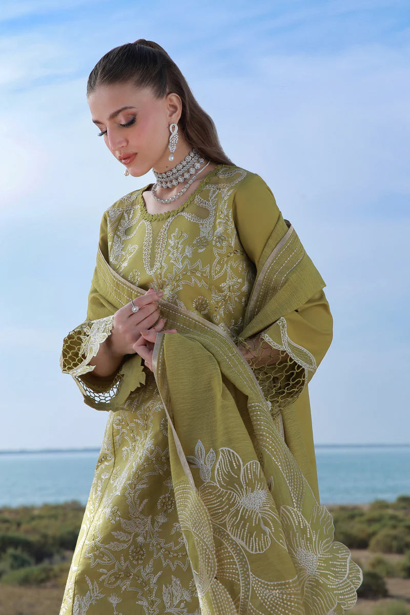 Rang Rasiya | 3 Piece Unstitched Embroidered Lawn | Zariah
