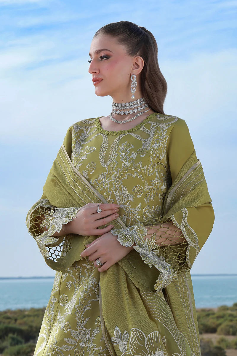 Rang Rasiya | 3 Piece Unstitched Embroidered Lawn | Zariah