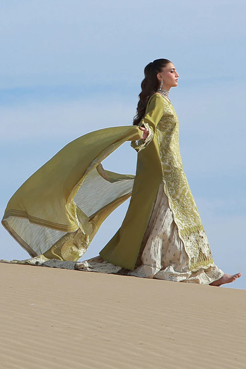 Rang Rasiya | 3 Piece Unstitched Embroidered Lawn | Zariah