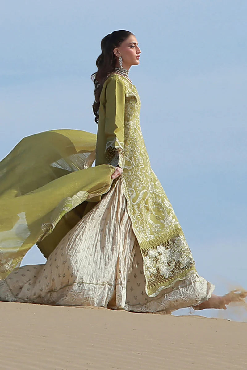Rang Rasiya | 3 Piece Unstitched Embroidered Lawn | Zariah