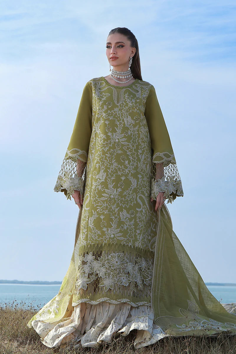 Rang Rasiya | 3 Piece Unstitched Embroidered Lawn | Zariah