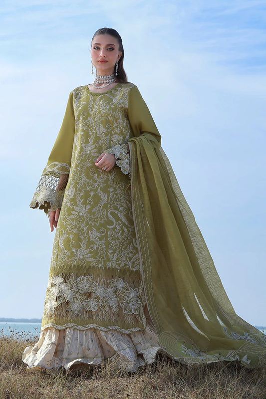 Rang Rasiya | 3 Piece Unstitched Embroidered Lawn | Zariah