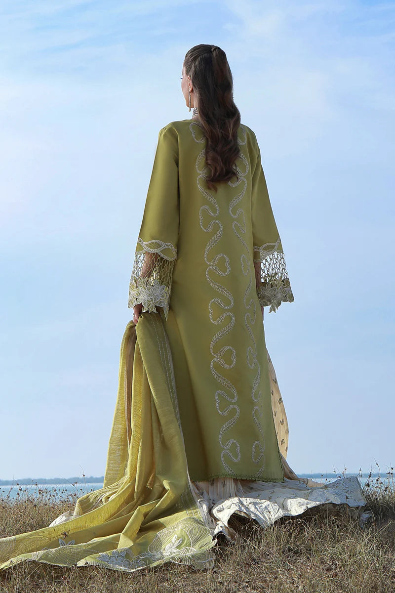 Rang Rasiya | 3 Piece Unstitched Embroidered Lawn | Zariah