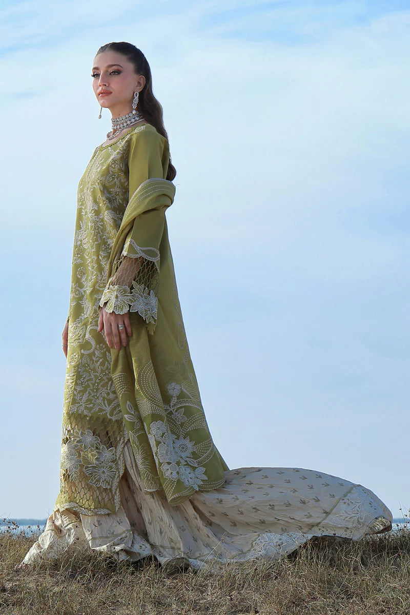Rang Rasiya | 3 Piece Unstitched Embroidered Lawn | Zariah
