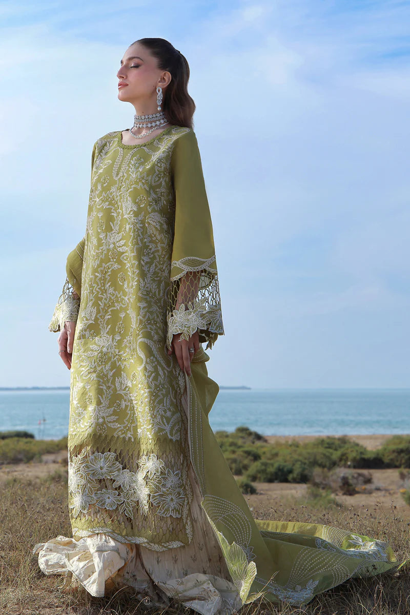 Rang Rasiya | 3 Piece Unstitched Embroidered Lawn | Zariah