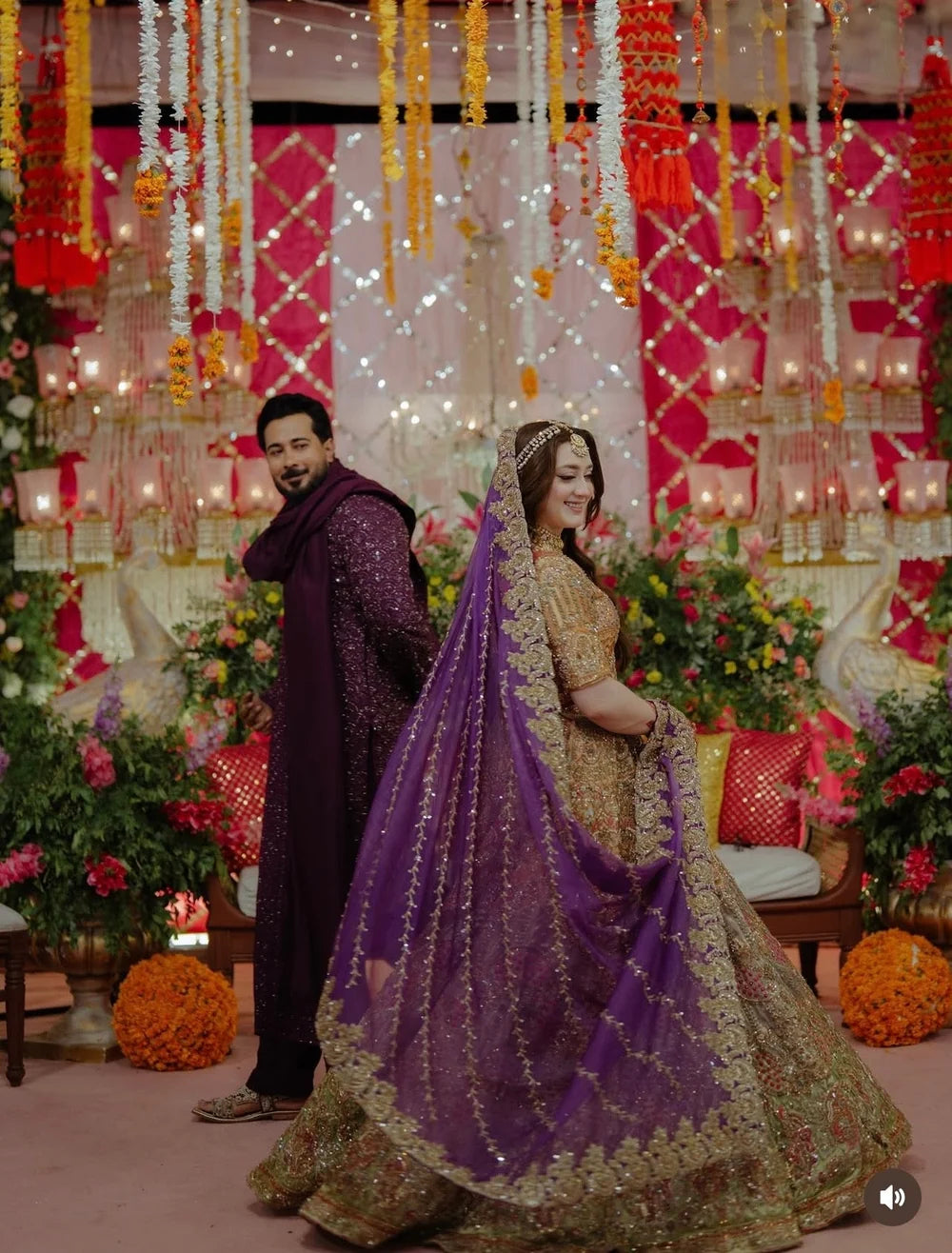 Ahmad Sultaan | 3 Piece Unstitched Embroidered Lehenga | M1-01