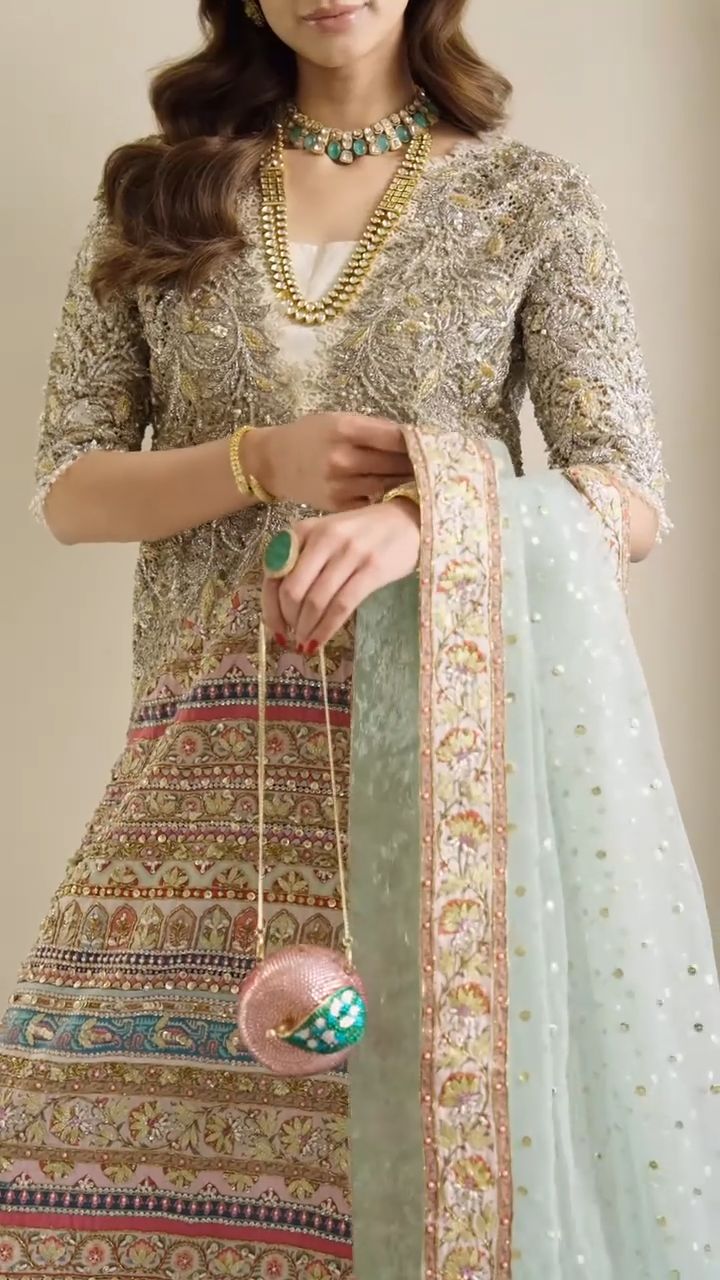 Saira Shakira | 3 Piece Unstitched Embroidered Tussle Silk | Silken Haze