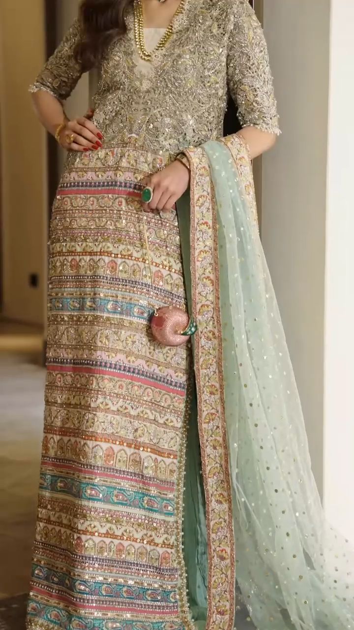 Saira Shakira | 3 Piece Unstitched Embroidered Tussle Silk | Silken Haze