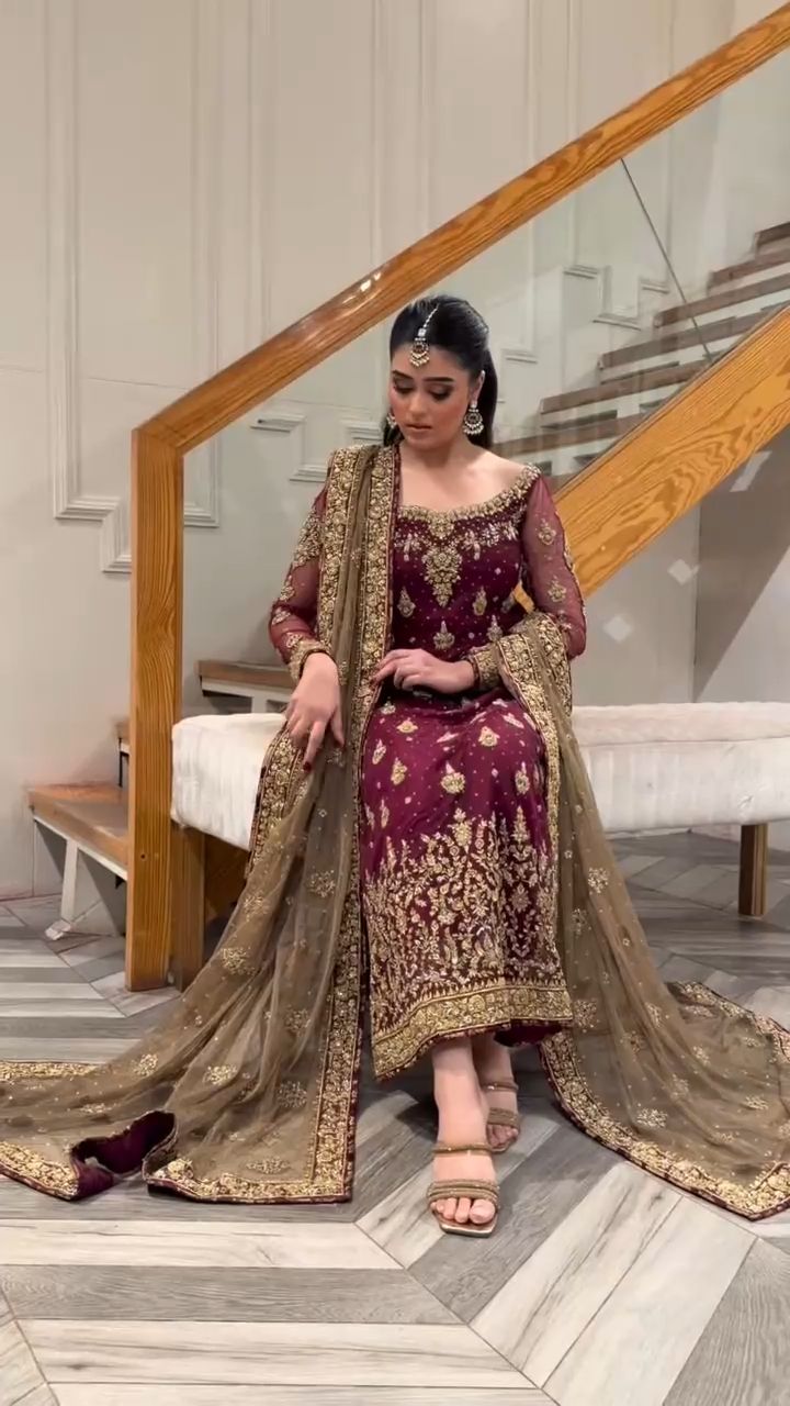 Haris Shakeel | 3 Piece Unstitched Embroidered Tissue Silk | Tehreem