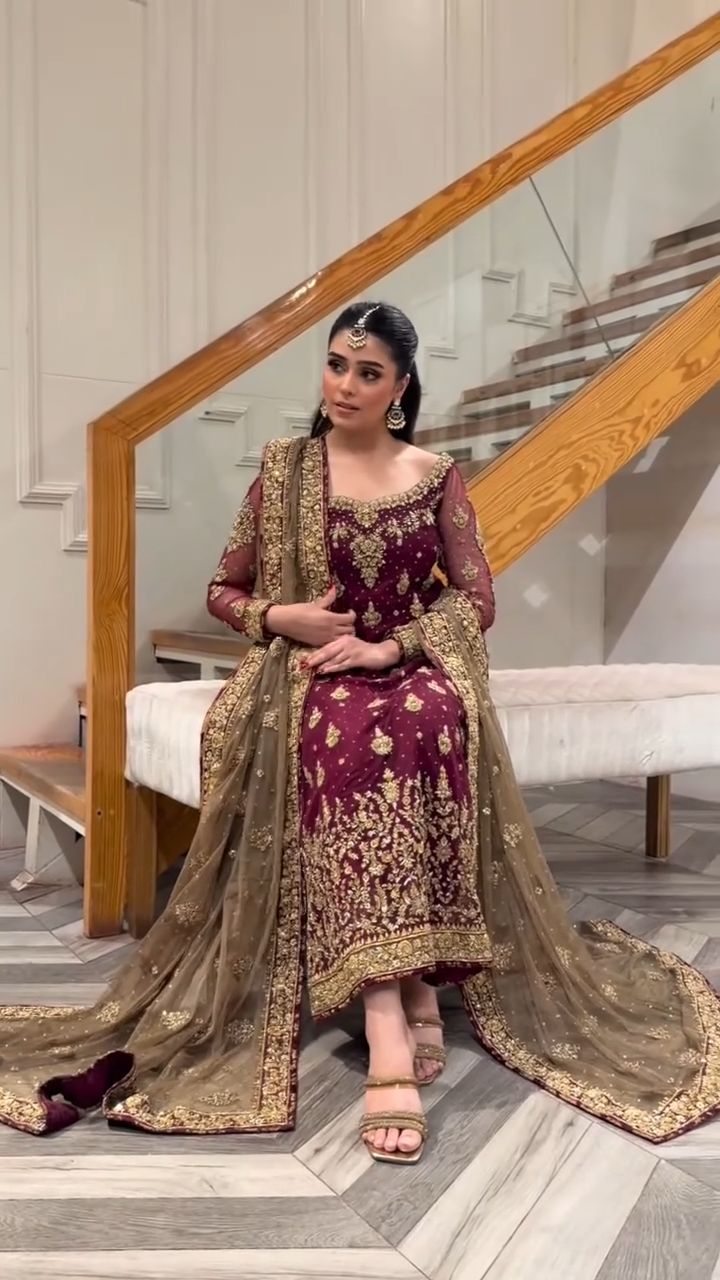 Haris Shakeel | 3 Piece Unstitched Embroidered Tissue Silk | Tehreem