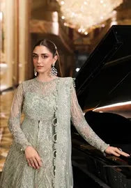 Elaf | 3 Piece Embroidered Maxi Net | ESH-10 DIANA