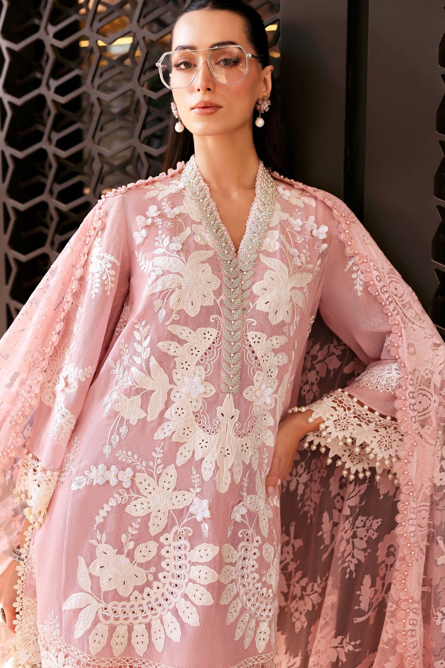 Maria B. | 3 Piece Unstitched Embroidered Lawn | D-2603-A