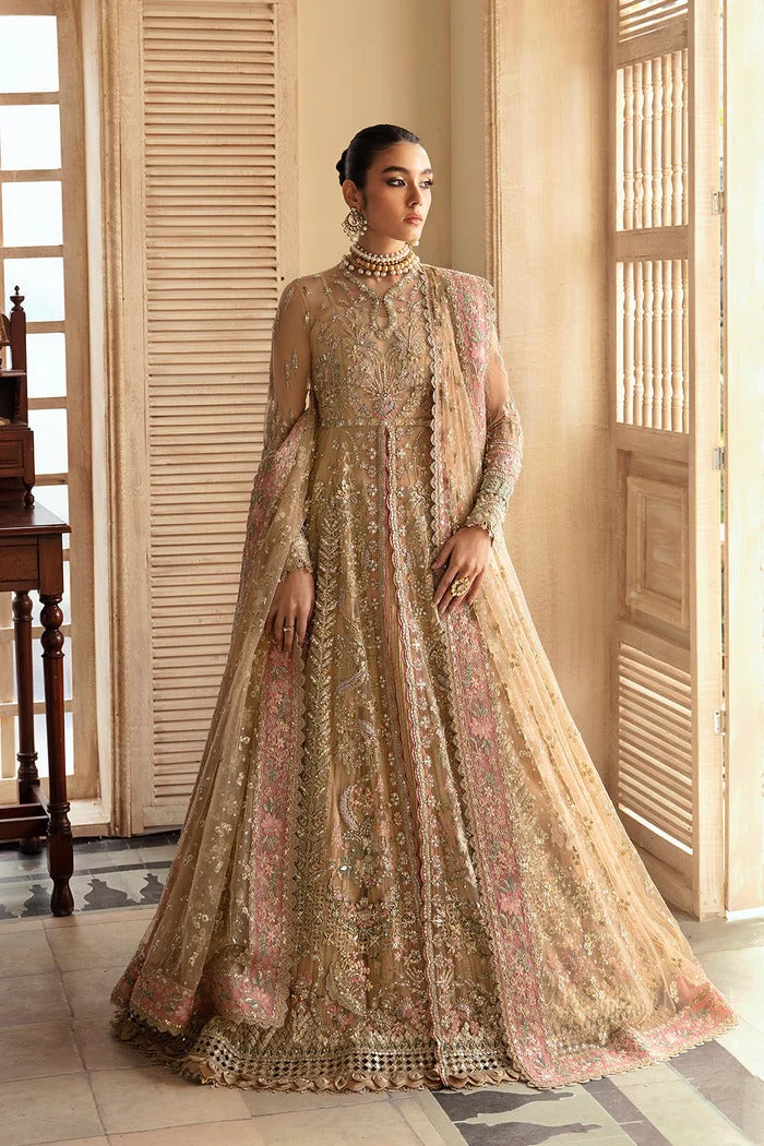 Soraya | Dyed crushed Sharara (Silk) | Irina