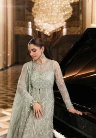 Elaf | 3 Piece Embroidered Maxi Net | ESH-10 DIANA