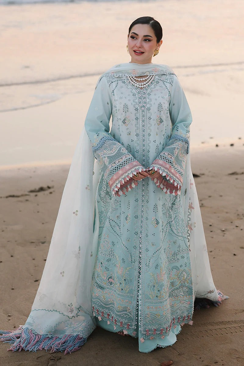 Qalamkar | 3 Piece Unstitched Embroidered Lawn | SA-05 AYRA