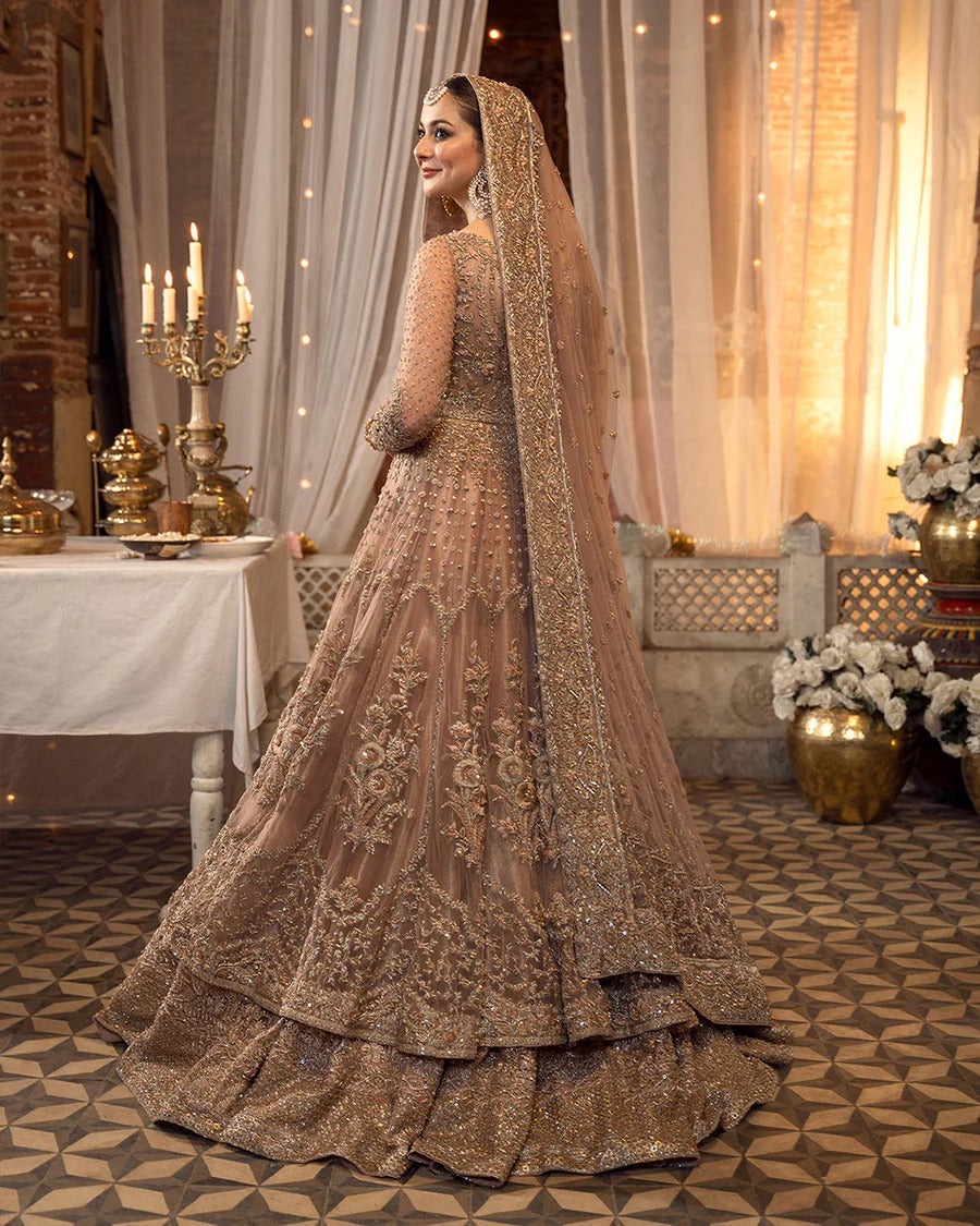 Faiza Saqlain | Bridal Double Layered net | Mahra