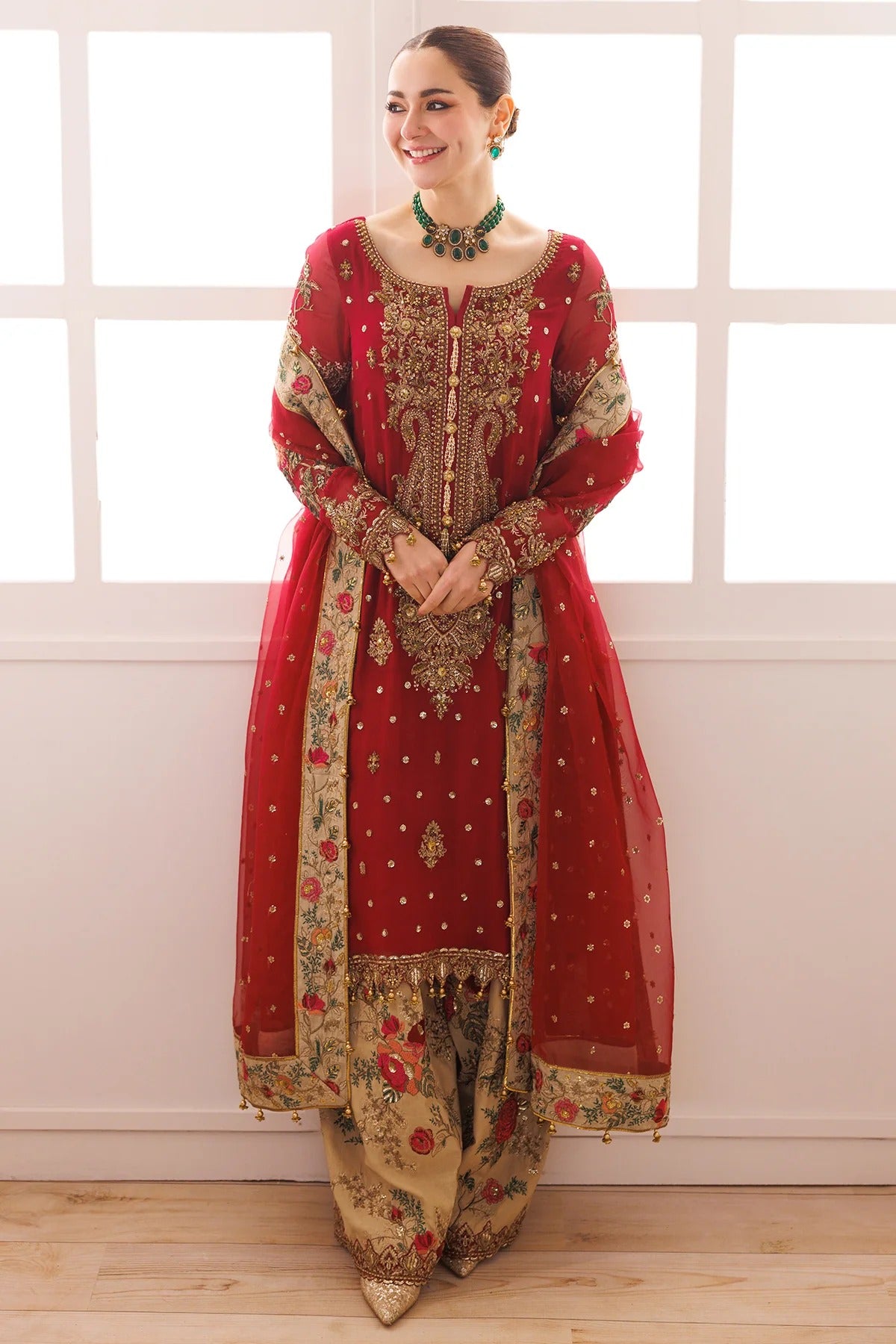 Charizma | 4 Piece Unstitched Embroidered Chiffon | DJ5-05