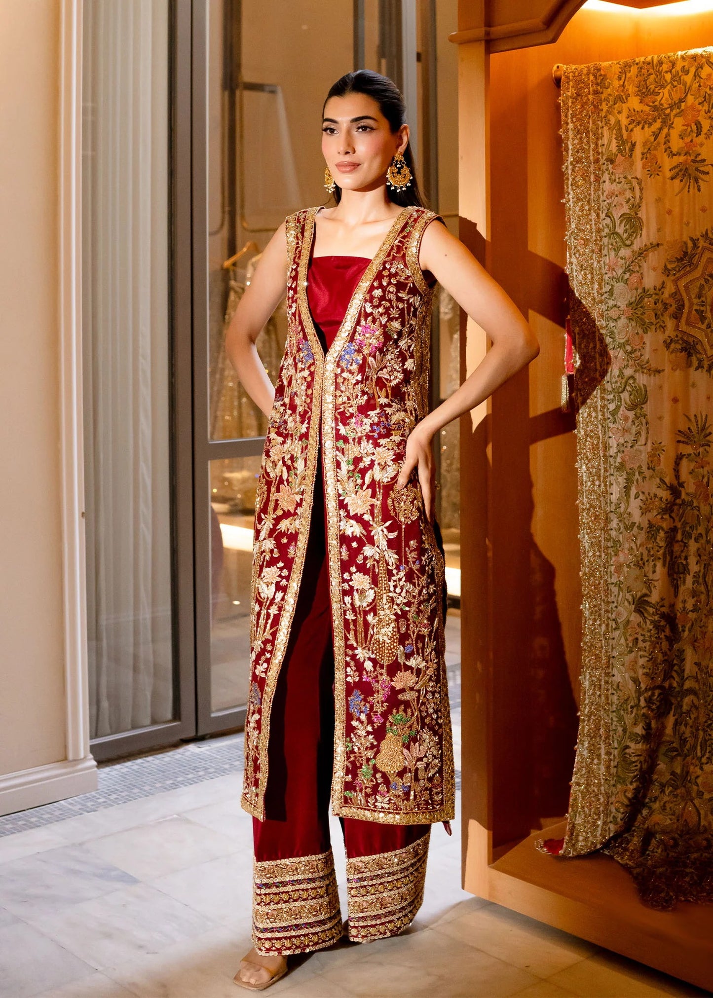 Saira Shakira | 3 Piece Unstitched Embroidered Silk | Regalia
