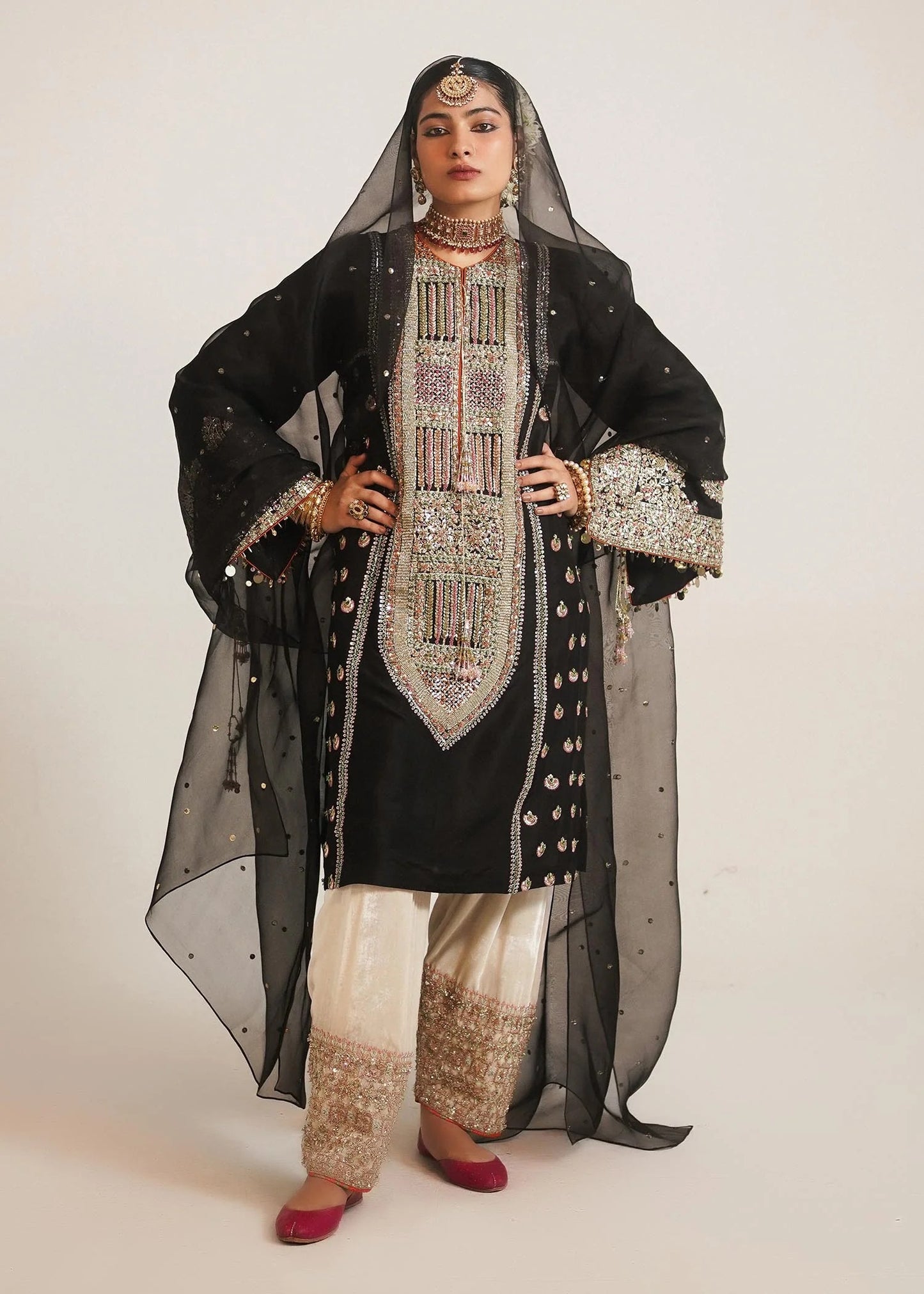 Hussain Rehar | 3 Piece Unstitched Embroidered Raw Silk | Zephyr