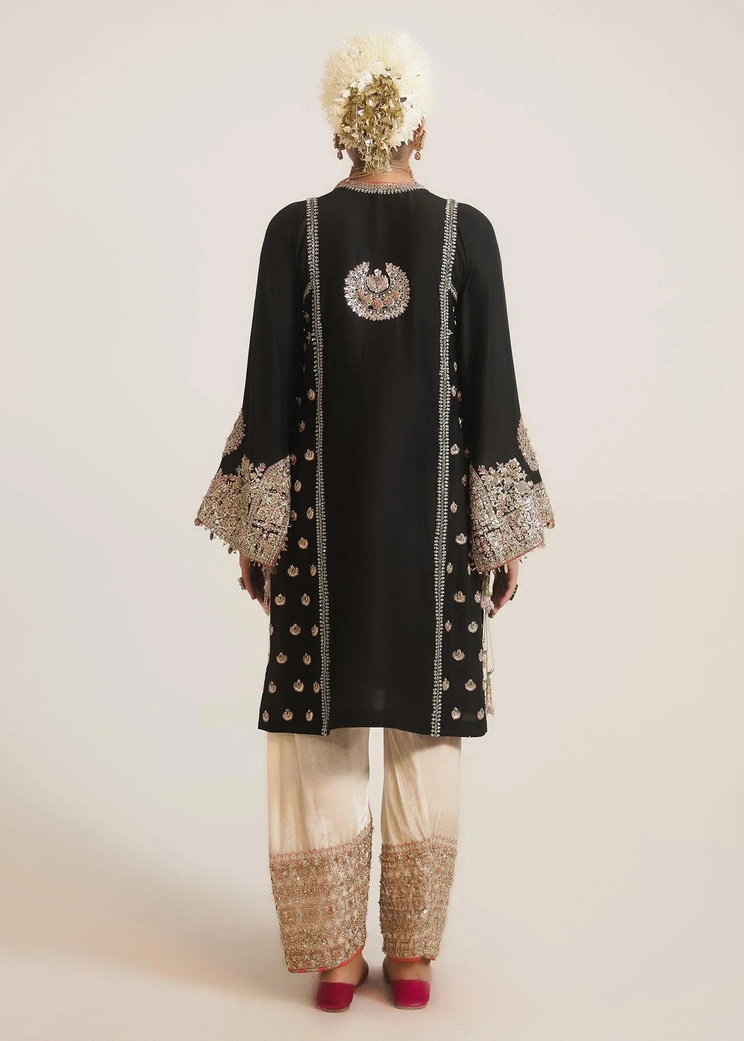 Hussain Rehar | 3 Piece Unstitched Embroidered Raw Silk | Zephyr
