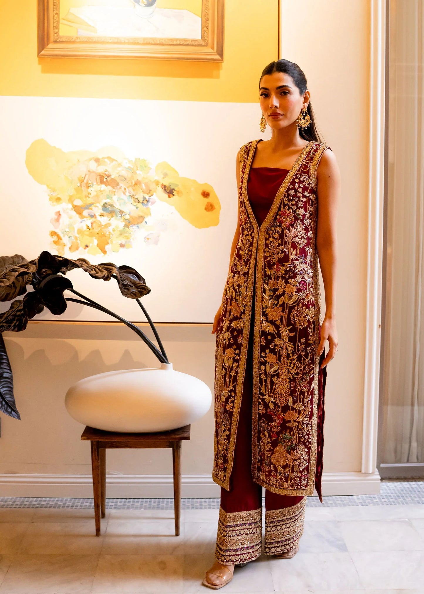 Saira Shakira | 3 Piece Unstitched Embroidered Silk | Regalia