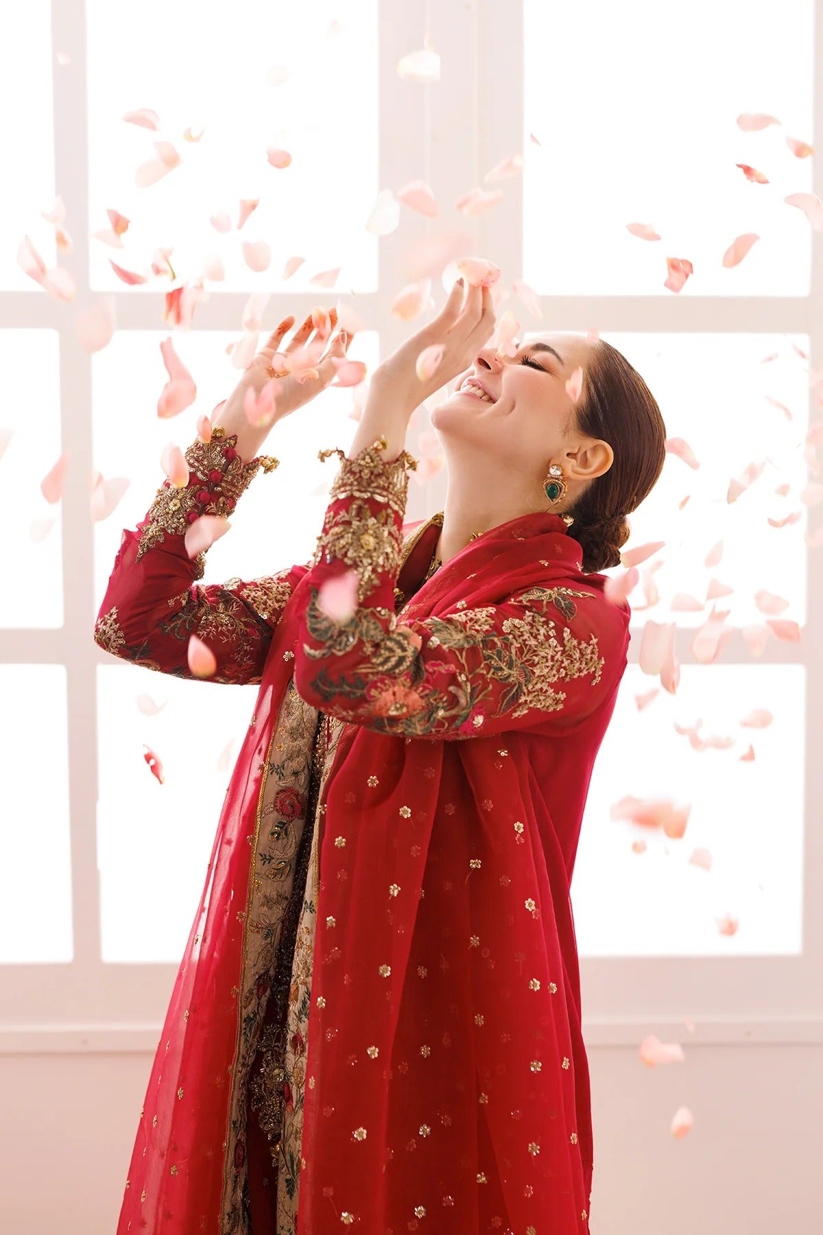 Charizma | 4 Piece Unstitched Embroidered Chiffon | DJ5-05