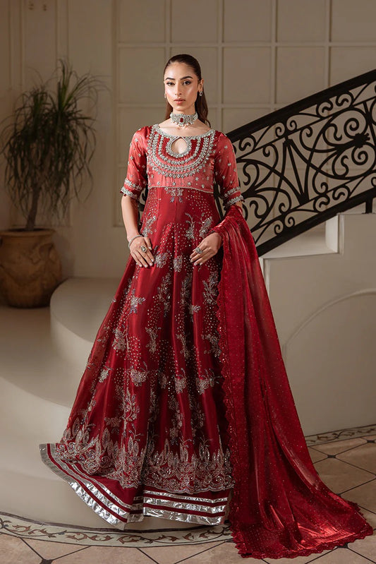 Kanwal Malik | 3 Piece Unstitched Organza Silk | MEHRUNNISA