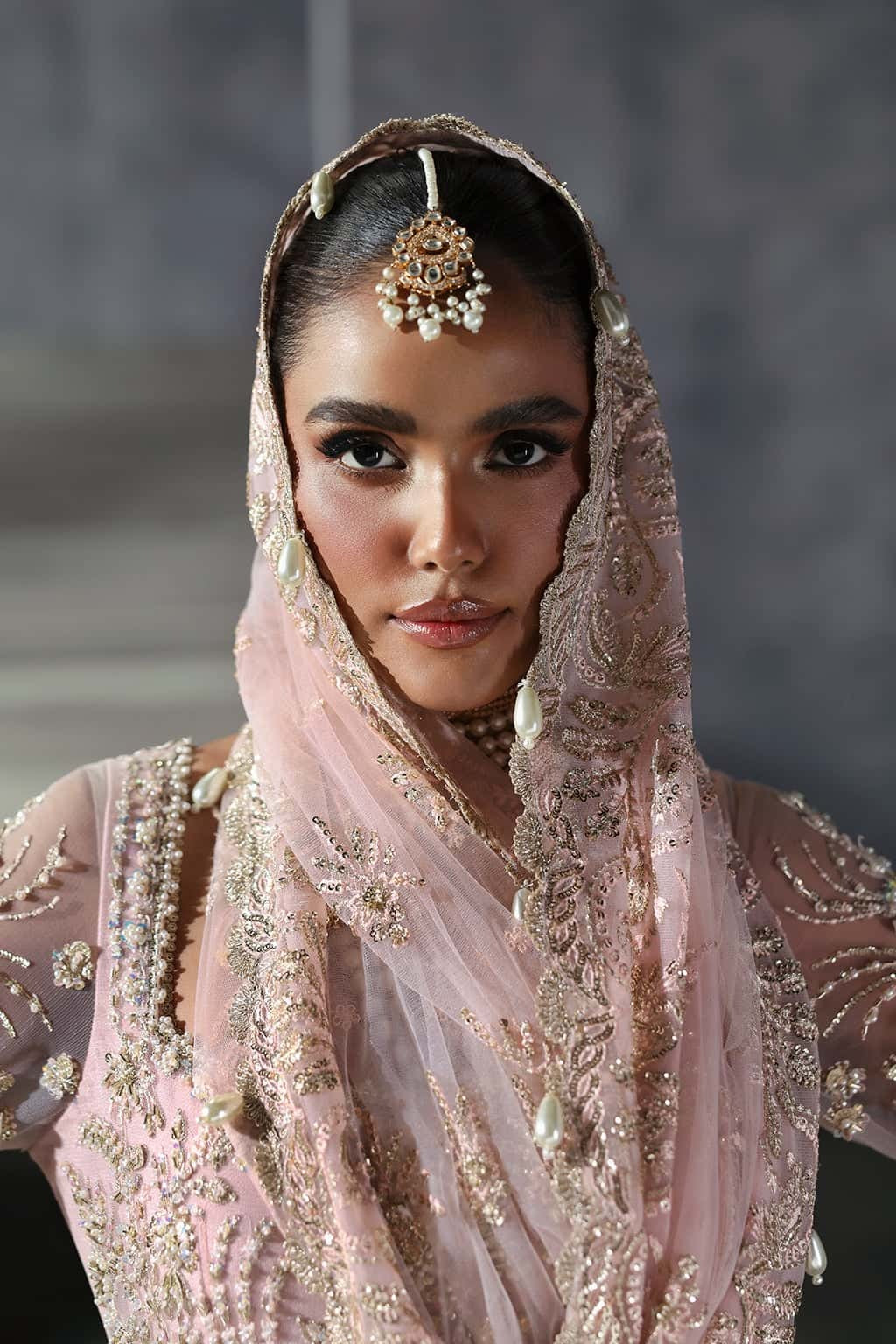 Afrozeh | Embellished Embroidered Bridal Dress | Sofia