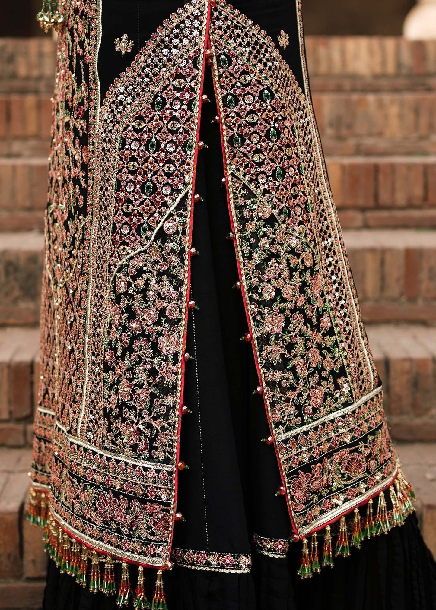 Hussain Rehar | 3 Piece Unstitched Embroidered Chiffon | Haqeeqat