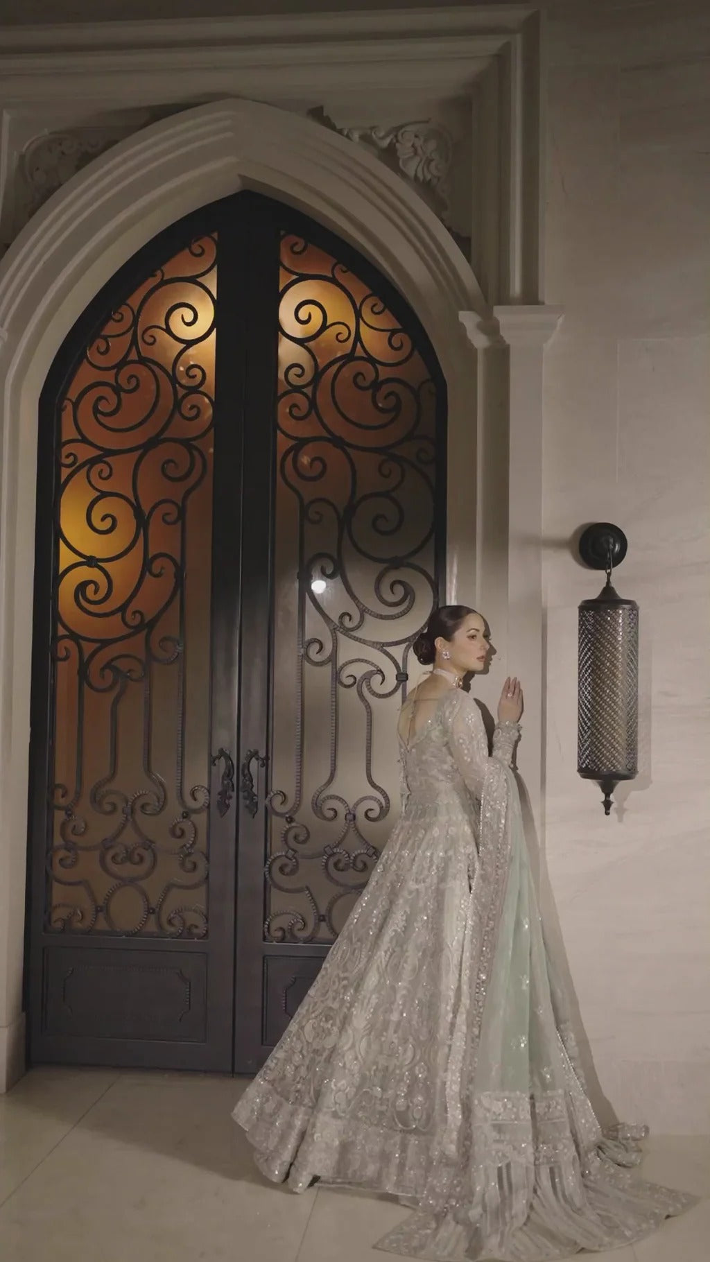 Faiza Saqlain | 3 Piece Unstitched Organza Bridal | Syene