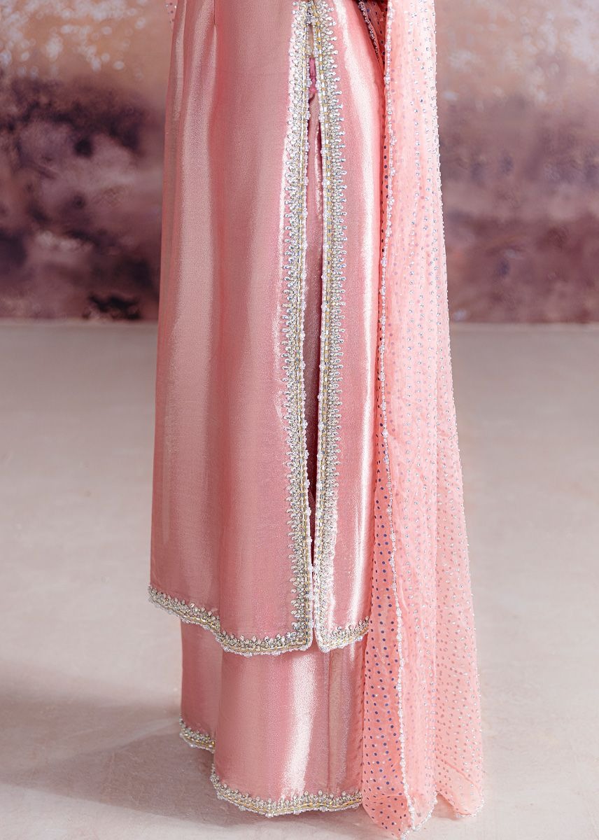 Sara Rohale Asghar | 3 Piece Unstitched Embroidered Tussel Silk | Ayda