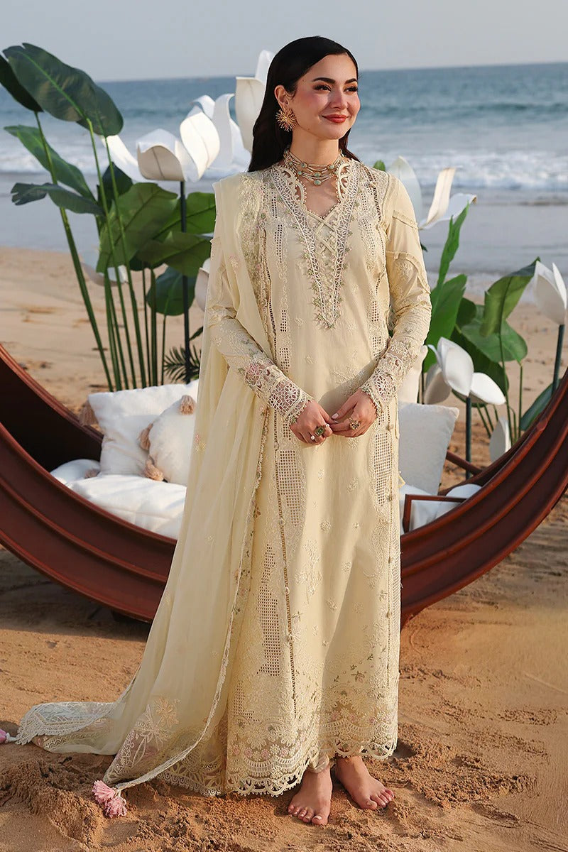 Qalamkar | 3 Piece Unstitched Embroidered Lawn | SA-03 SAFA
