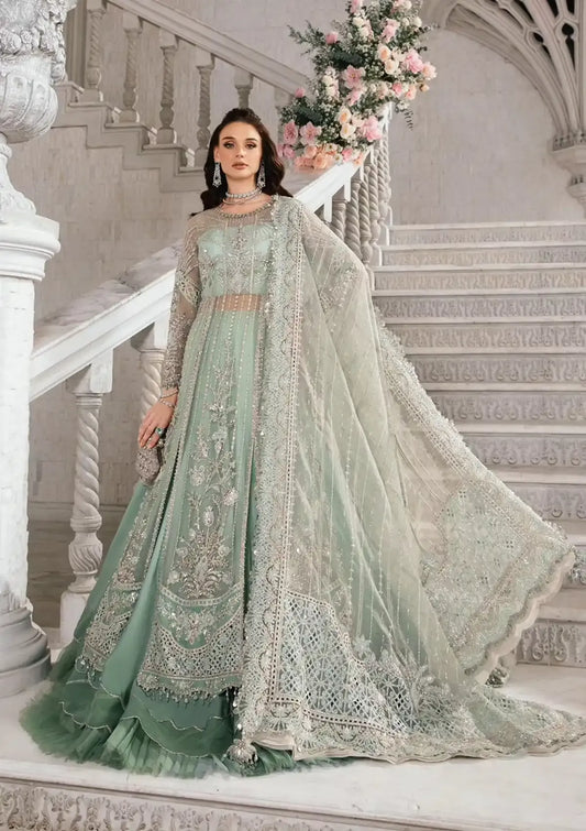 Maria B. | 3 Piece Unstitched Embroidered Organza | D3