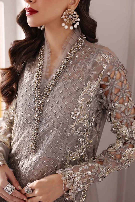 Maria B. | 3 Piece Unstitched Embroidered Organza | BD-3006