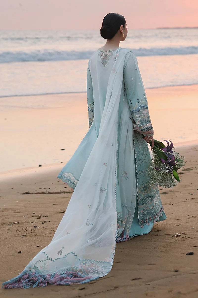 Qalamkar | 3 Piece Unstitched Embroidered Lawn | SA-05 AYRA
