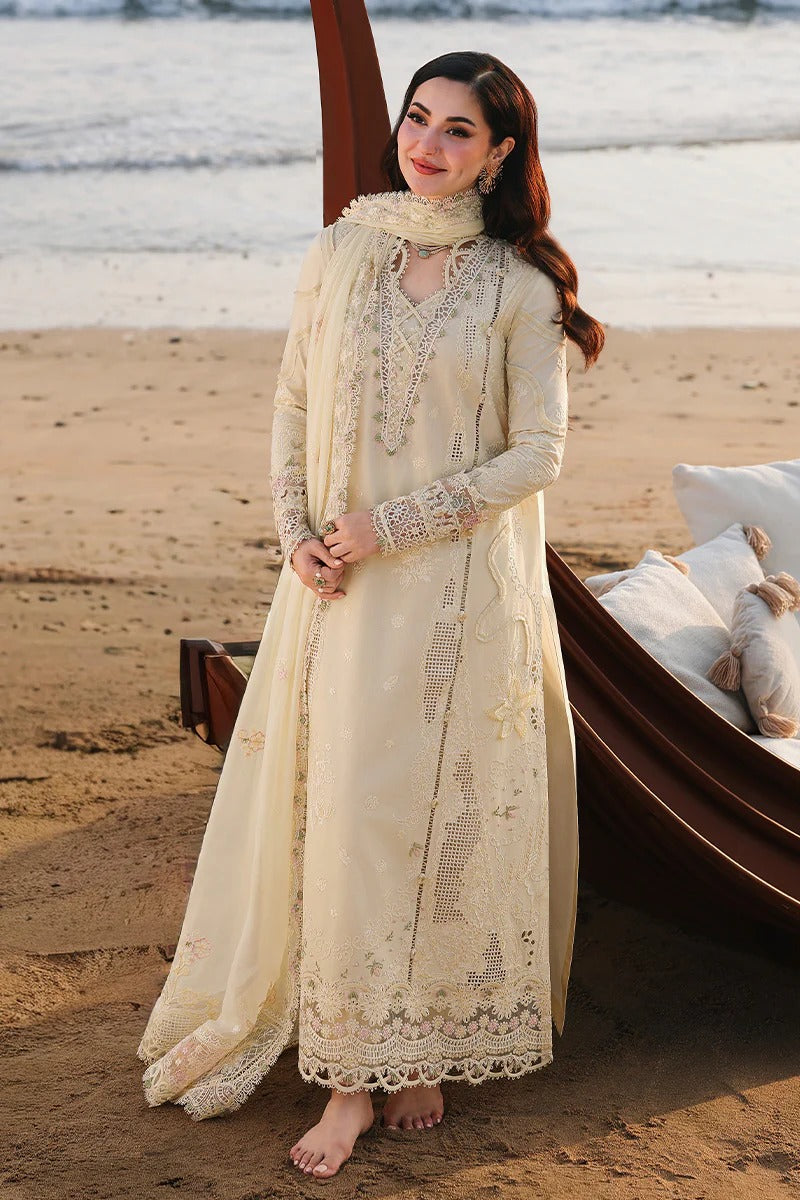 Qalamkar | 3 Piece Unstitched Embroidered Lawn | SA-03 SAFA