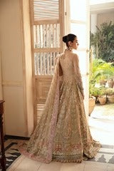 Soraya | Dyed crushed Sharara (Silk) | Irina