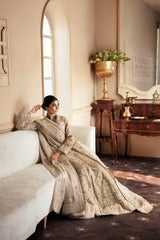 Soraya | Dyed Crushed Sharara (Silk) | Miel