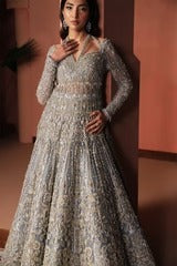 Soraya | 3 Piece Unstitched Hand Embellished Lehenga | Anne