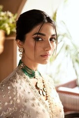 Soraya | Dyed Crushed Sharara (Silk) | Miel