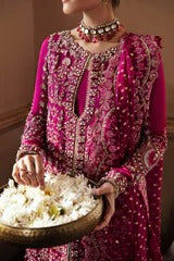 Soraya | 3 Piece Unstitched Embroidered Organza | Raizel