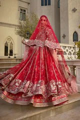 Soraya | Embroidered Hand Embellished Lehenga | Marybelle