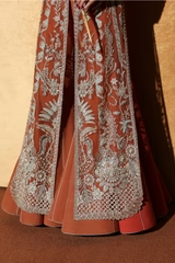 Soraya | 3 Piece Unstitched Embroidered Organza | Veyra