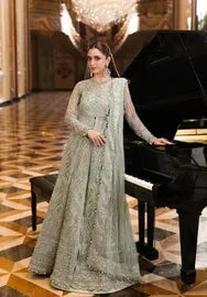 Elaf | 3 Piece Embroidered Maxi Net | ESH-10 DIANA