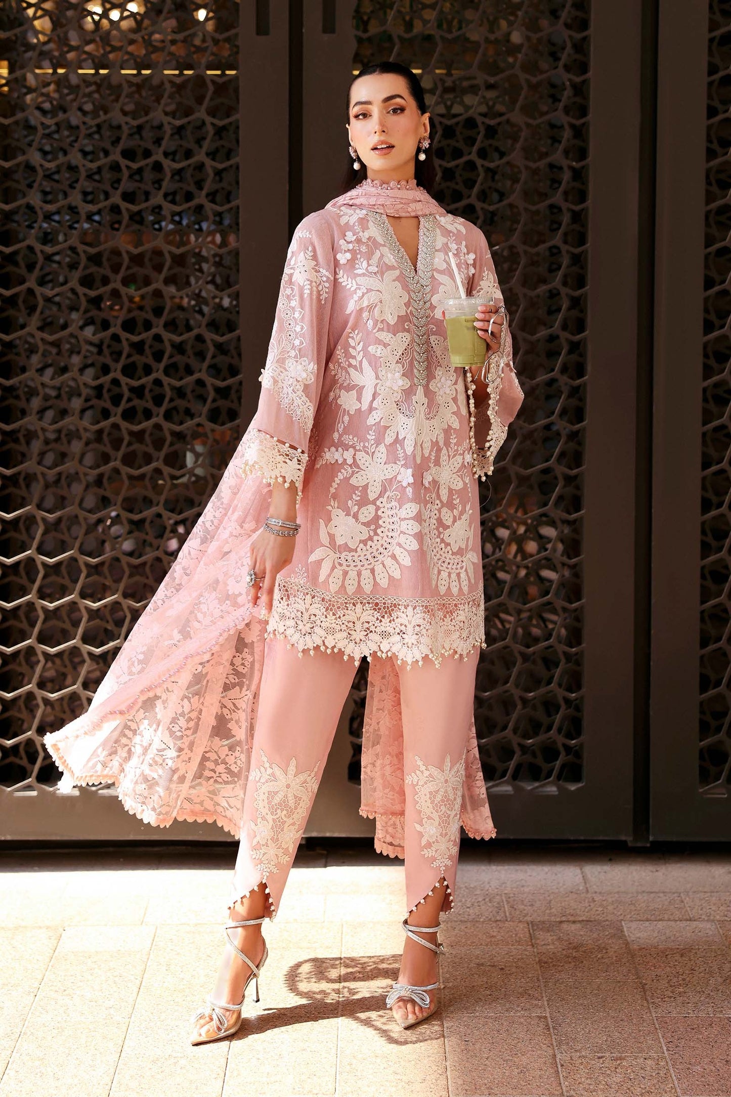Maria B. | 3 Piece Unstitched Embroidered Lawn | D-2603-A