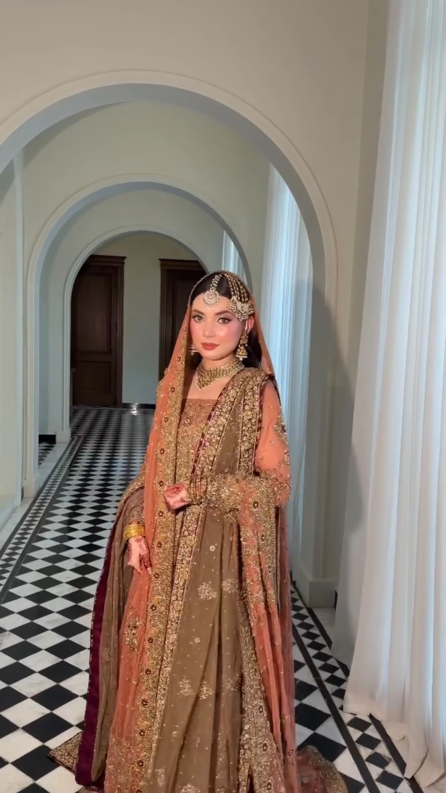 Haris Shakeel | 3 Piece Unstitched Embroidered Farshi Lehenga | AC 47
